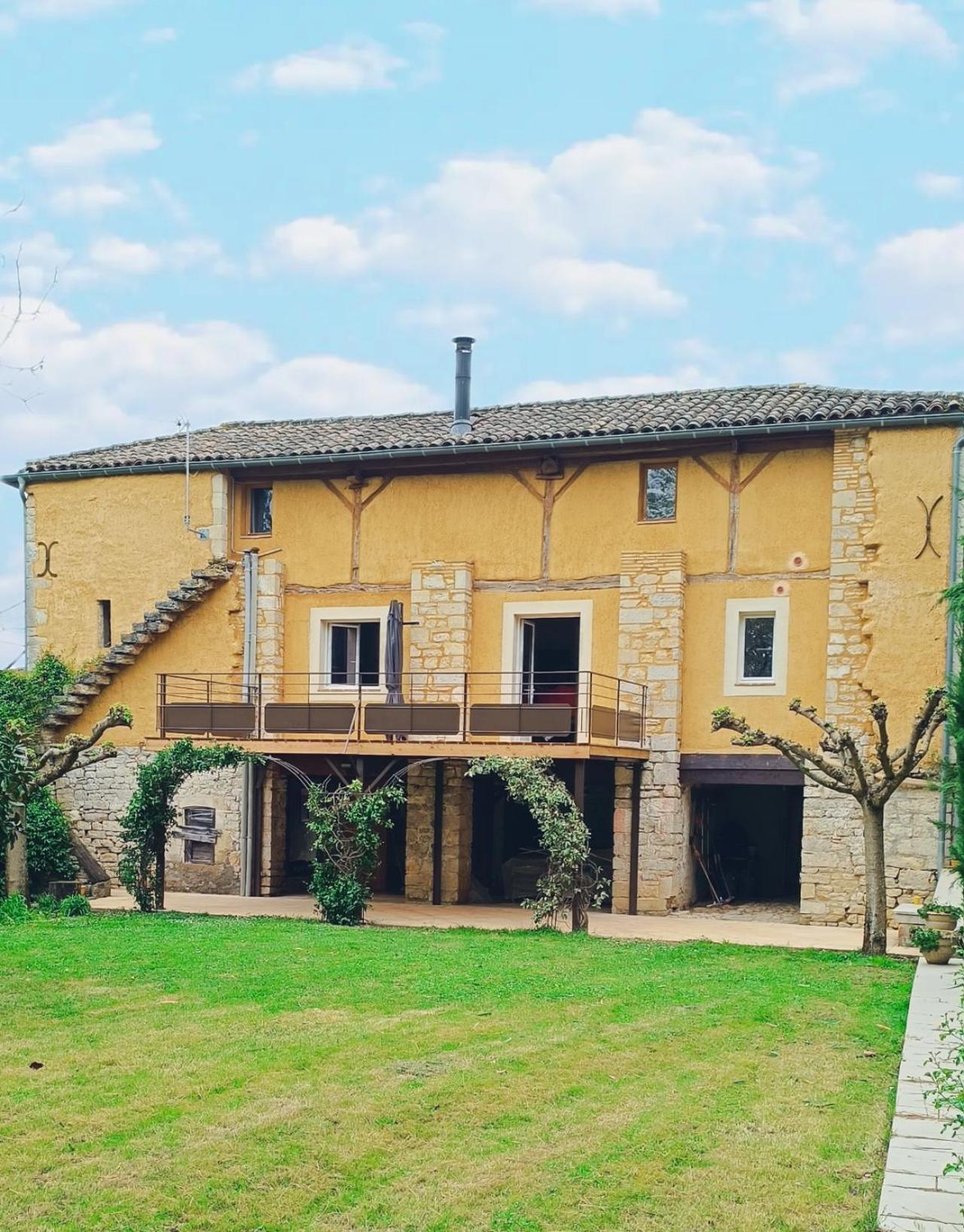 Le Flacon De La Verrouille Bruniquel Exterior photo